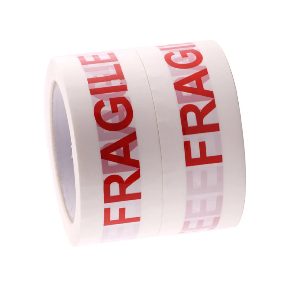 

Multi Purpose Heavy Duty Packing Tape Sealing Box Fragile Warning Adhesive Reliable Water Resistant All Season Temperature Safe
