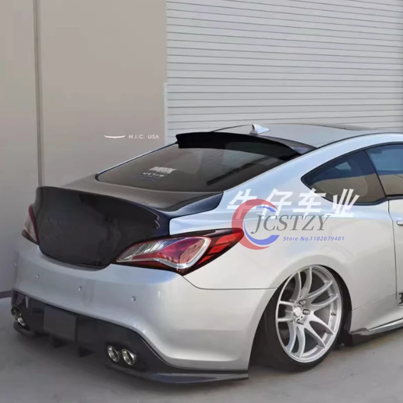 Para Hyundai Tiburon Genesis Coupe 2009 - 2013 material PMMA de alta calidad alerón parasol para techo de coche