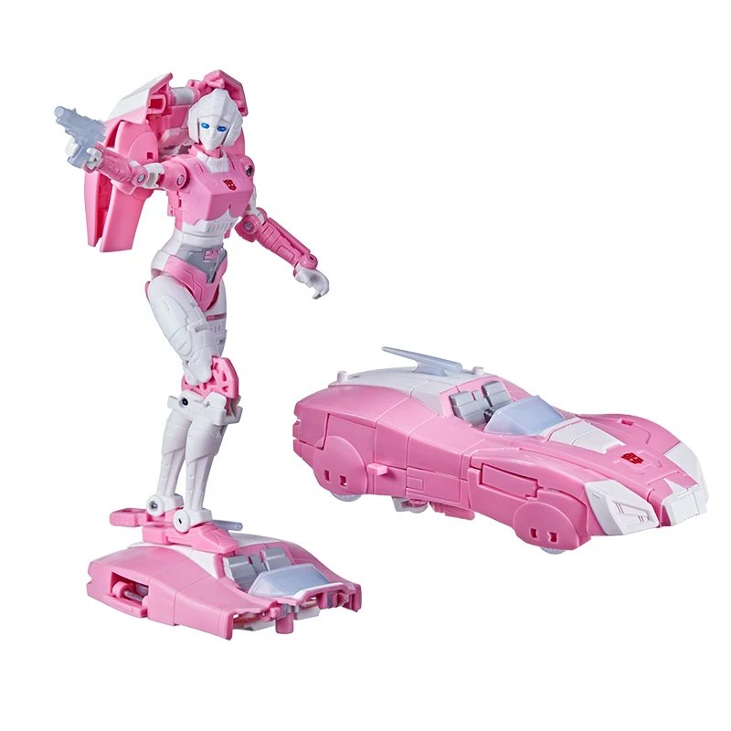 Hasbro Original Transformers Fight Cybertron Pipes Arcee Ractonite Action Figure Toys for Boys Girls Gift Collectible Ornaments