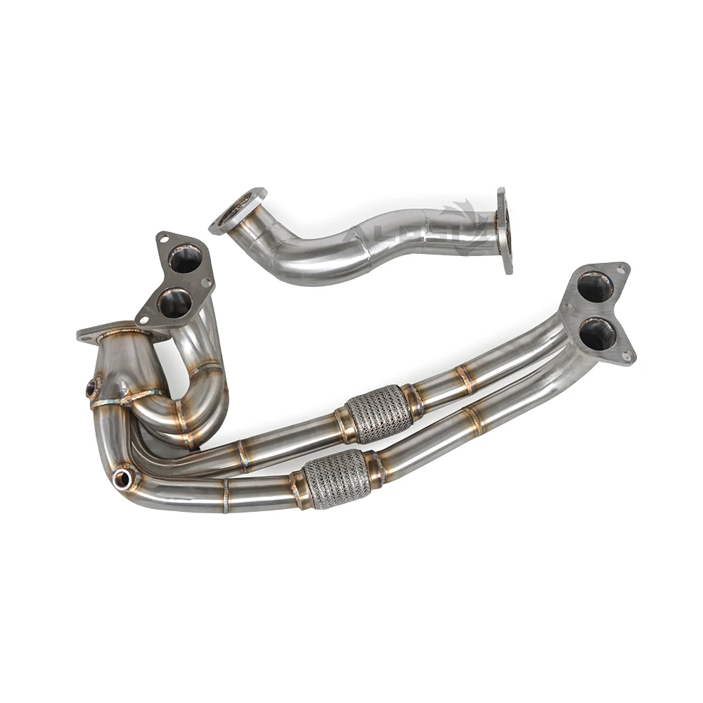 

Factory Exhaust manifold paired S-shaped front pipe For Subaru BRZ 2.0 2012-2018 High performance exhaust manifold ss304