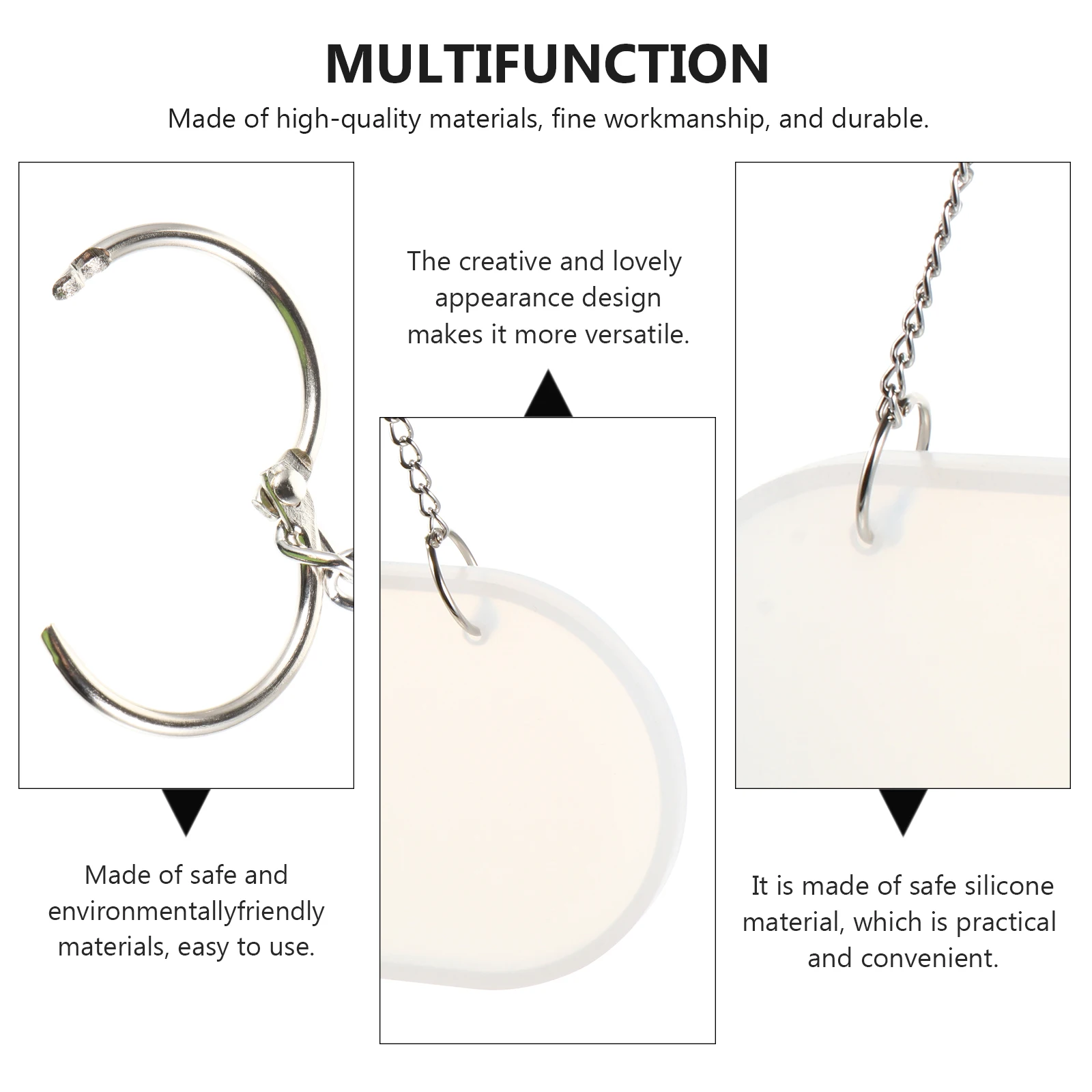 

1 Set Silicone Diy Mold Epoxy Resin Doorplate Sign Making Craft Project Decorative Home Smooth Flat Mold Perfect Gift