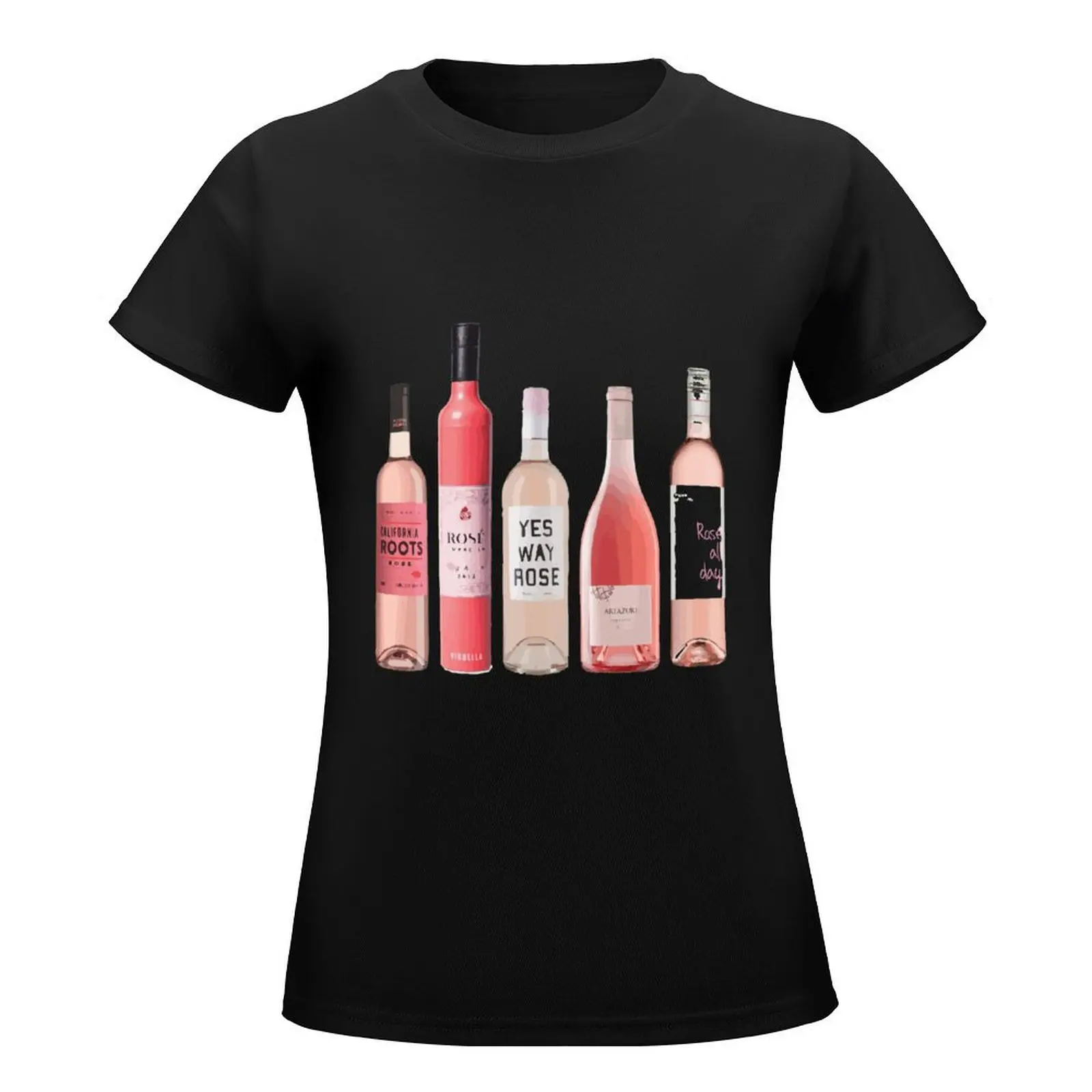 Rosé T-Shirt summer clothes korean fashion cat shirts for Women