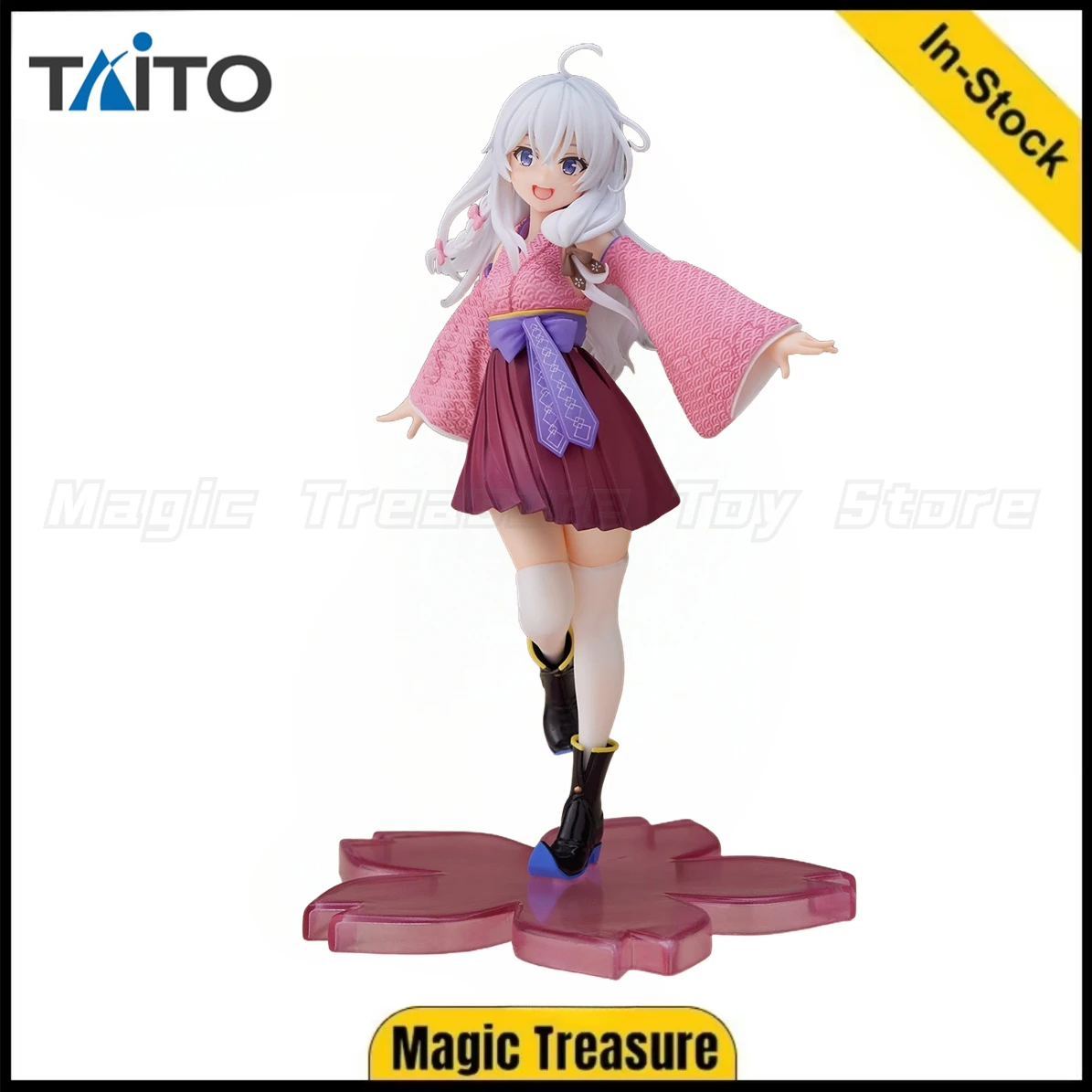 

【In Stock 】Original TAiTO Coreful THE JOURNRY OF ELAINA Elaina Sakura Kimono Figures Anime Ornaments Collection Gifts