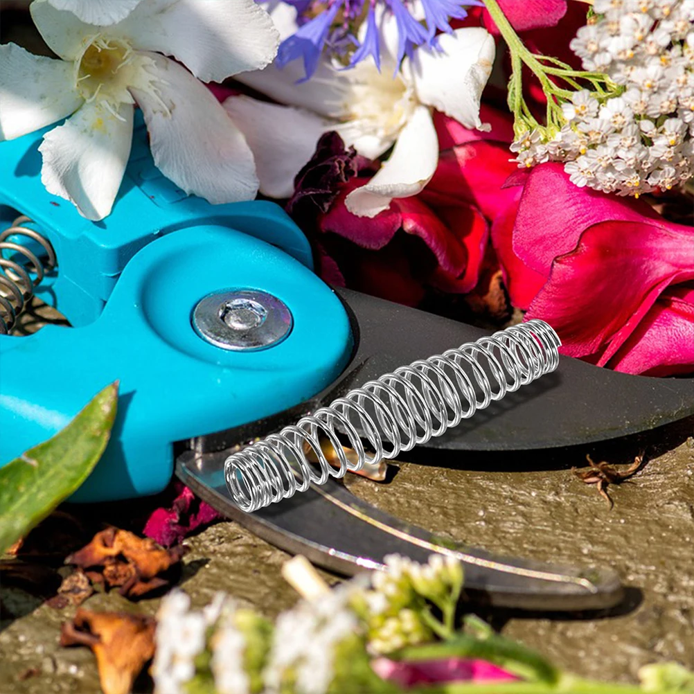 

10pcs Garden Shears Spring Replacement Pruning Clippers Parts Trimming Bypass Precision Stainless Pruner Tools
