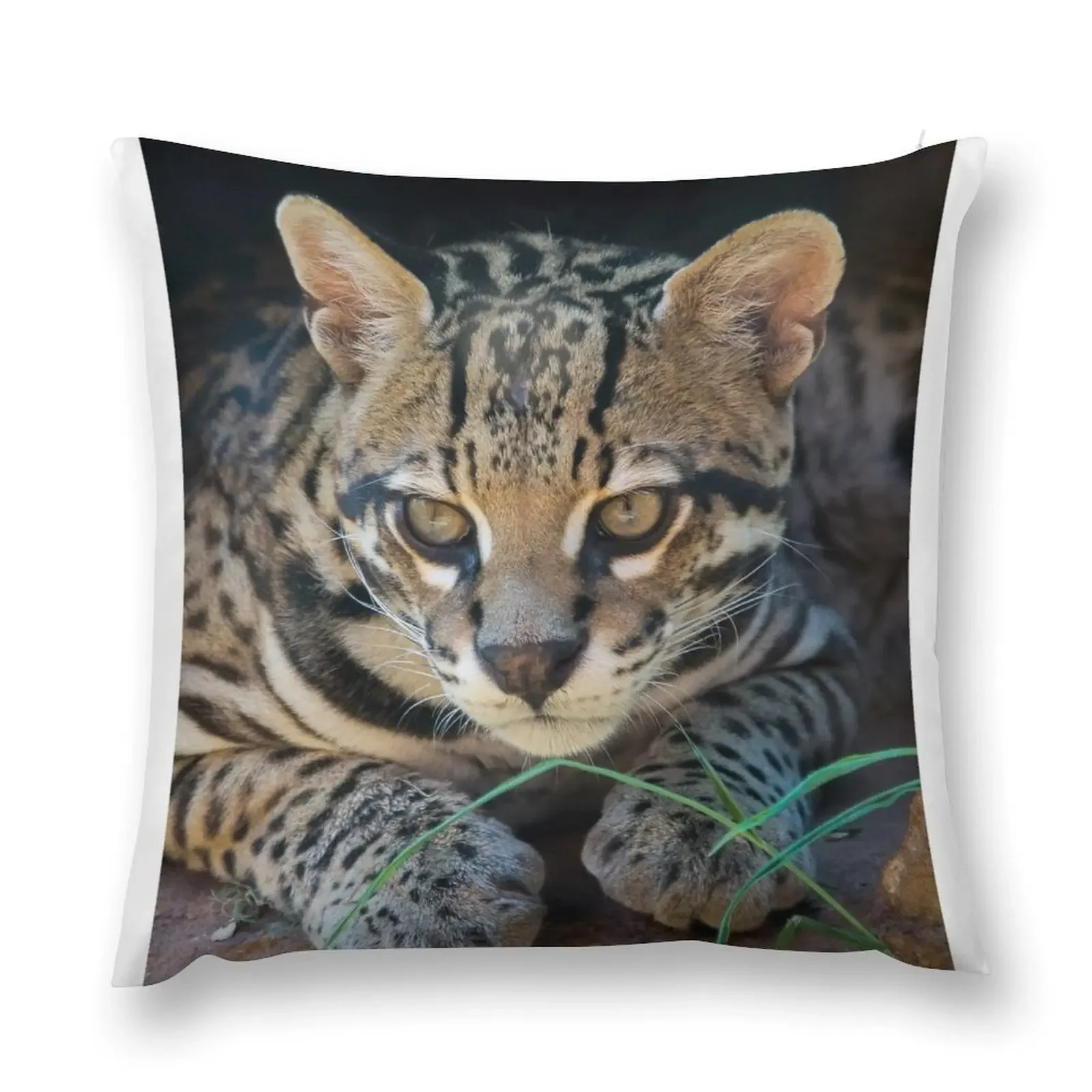 Ocelot Throw Pillow Decorative pillow case Decorative Cushion pillow