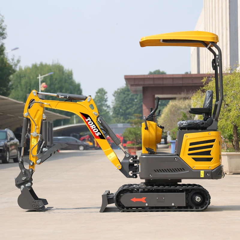 Toros Earthmoving Machinery Micro Customized Mini Excavator 1.6ton Customized Mini Excavator With Air Conditioning