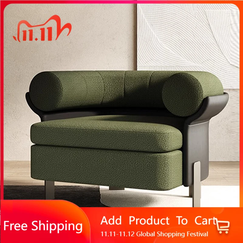 

Sofa Nordic Living Room Chairs Luxury Modern Makeup Office Living Room Chairs Lazy Wooden Fauteuil Salon Lounge Suite Furniture