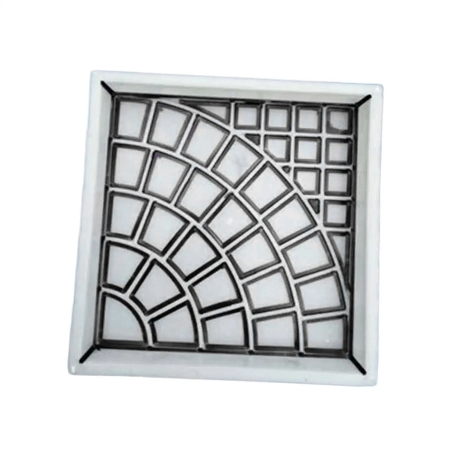 Pathway Tooling DIY Landscaping Square 25cmx25cmx4cm Landscaping Stone Forms for Outdoor Walkway Floor Tile Backyard Sidewalks