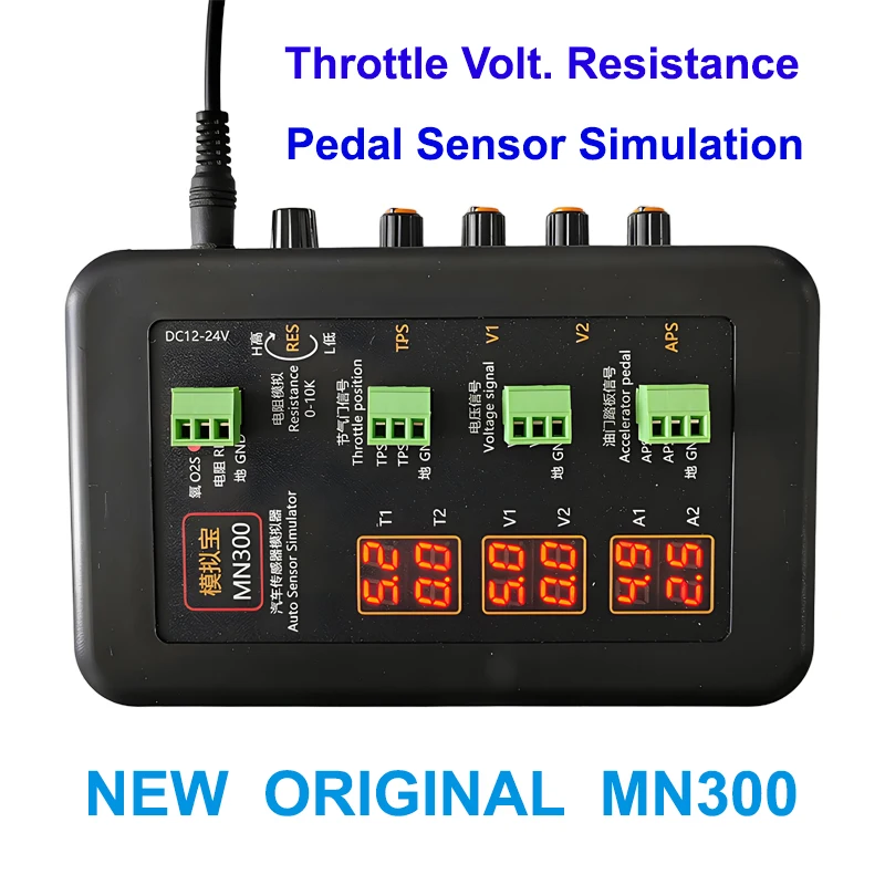 MN300 Auto Sensor Simulator Automobil Signal Tester Auto Drossel Schiene Sauerstoff Öl Druck Flow Sensor Signal Generator MNB-3