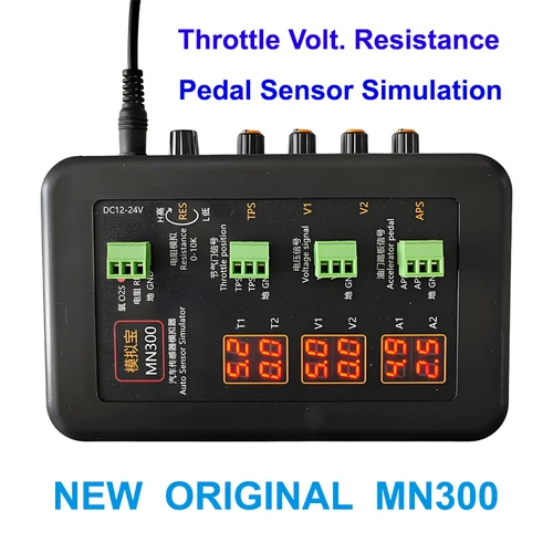 Imagen 2 del producto Simulador de Sensor automático MN300, probador de señal de automóvil, riel de acelerador de coche, Sensor de flujo de presión de aceite de oxígeno, generador de señal MNB-3