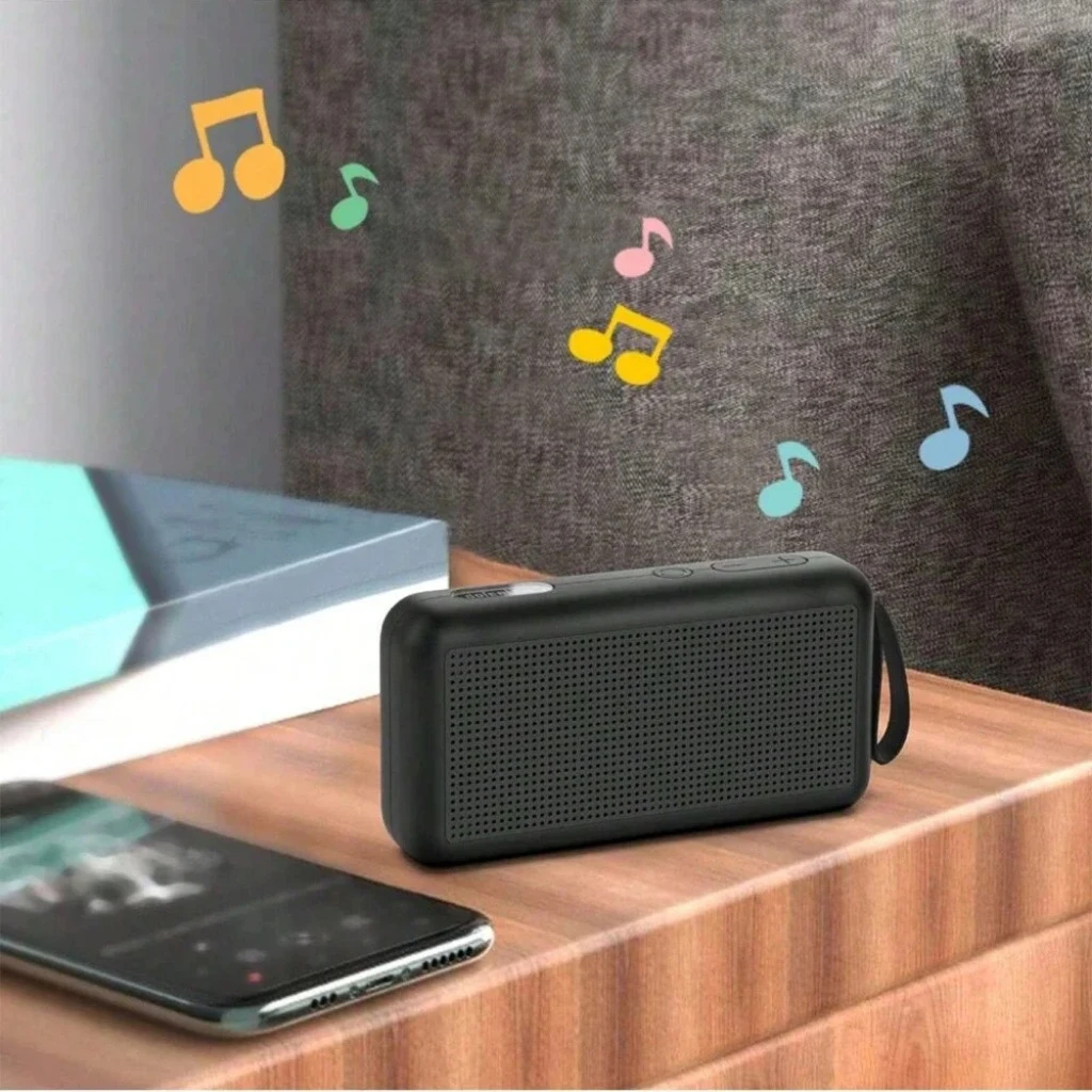 

Portable Mini Wireless Speaker, 5W Column Stereo Music Player with Subwoofer, Outdoor Indoor Bluetooth Speaker