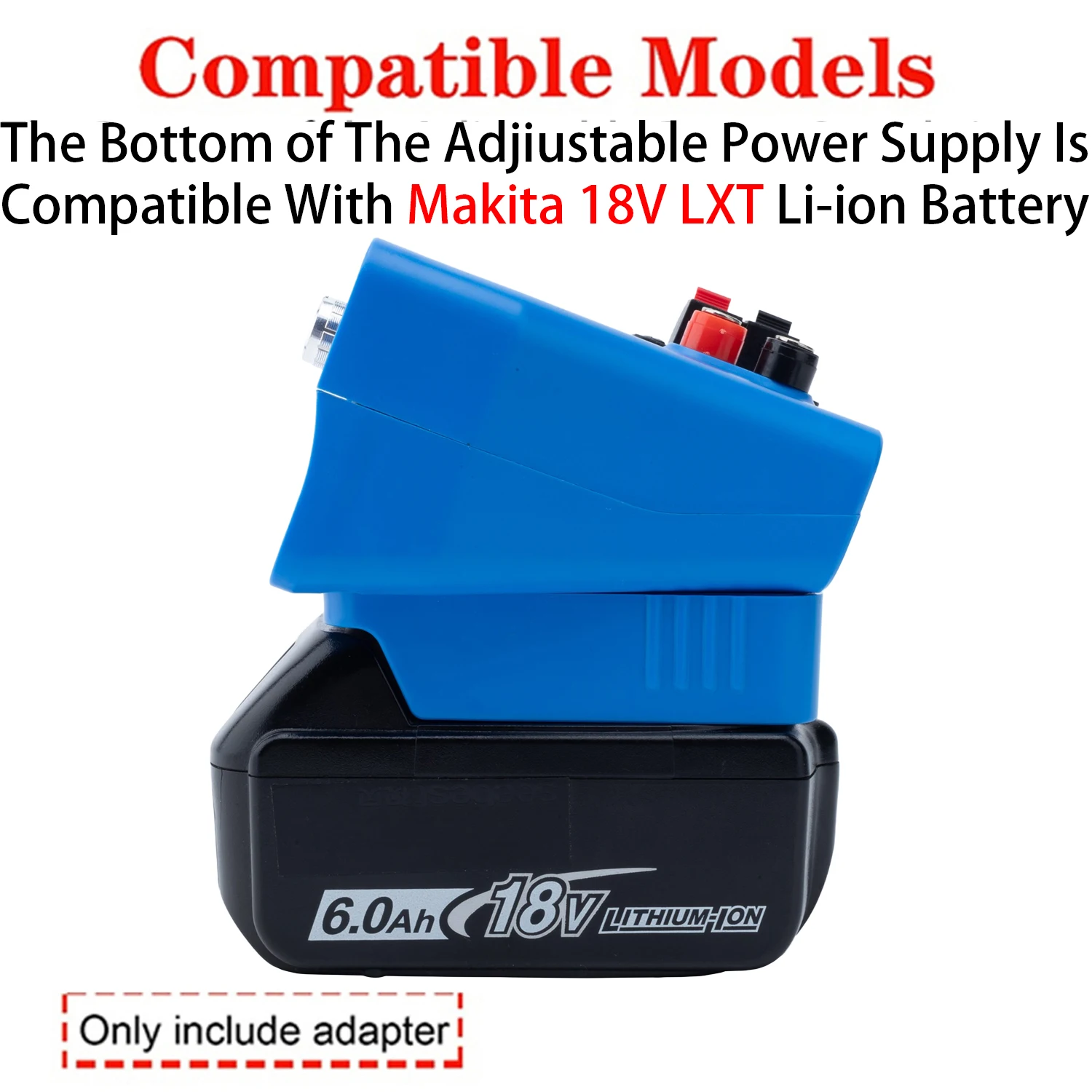 CNC Adjustable DC Power Supply For Makita 18V LXT Li-ion Battery CNC Adjustable DC Step-up/Step-down Power Supply