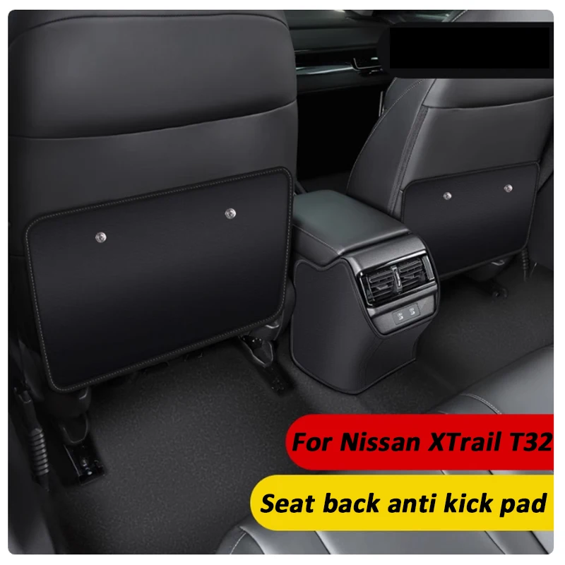 

For Nissan X-Trail XTrail T32 2021-2024 Seat Back Anti Kick Pad Protection Easy To Clean Interior Accessorries