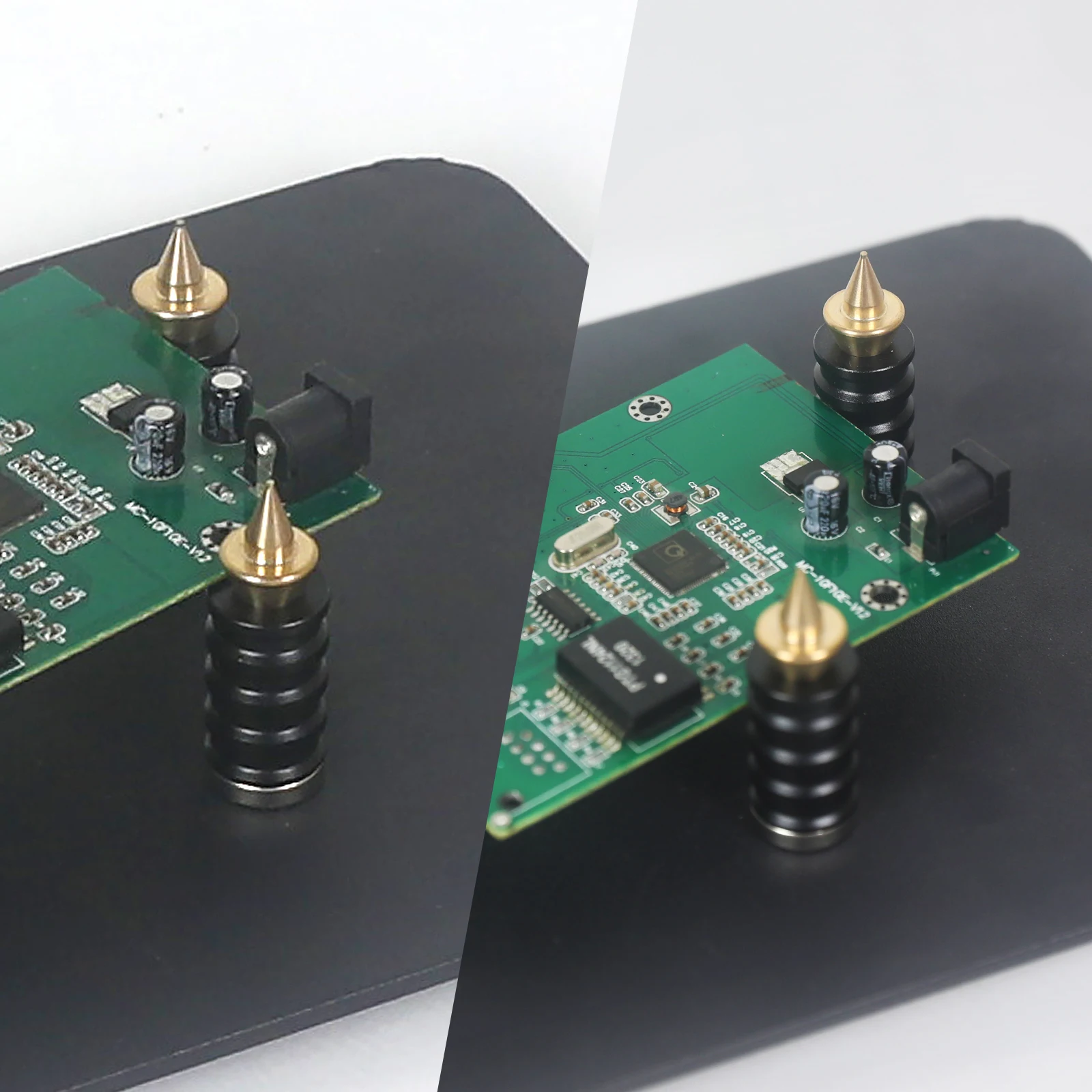 Toolour Magnetic Helping Hands Soldering Station with 4 PCB Circuit Board Holder & 4 Flexible Magnetic Helping Hands for Repair