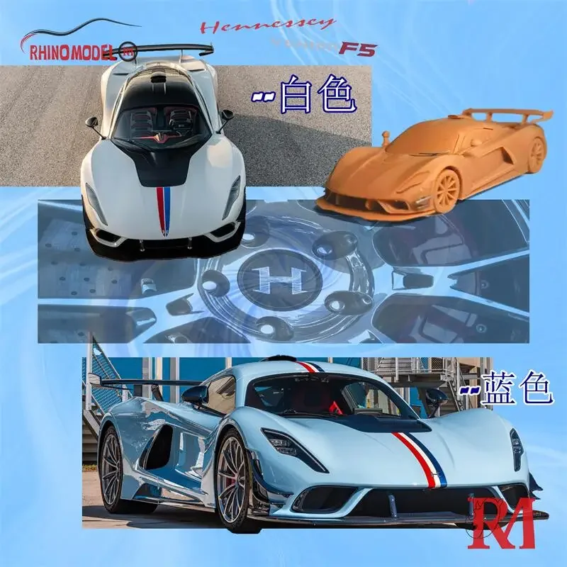 

Rhino Model 1:64 Venom F5 Light Blue / White Die-Cast Car Models