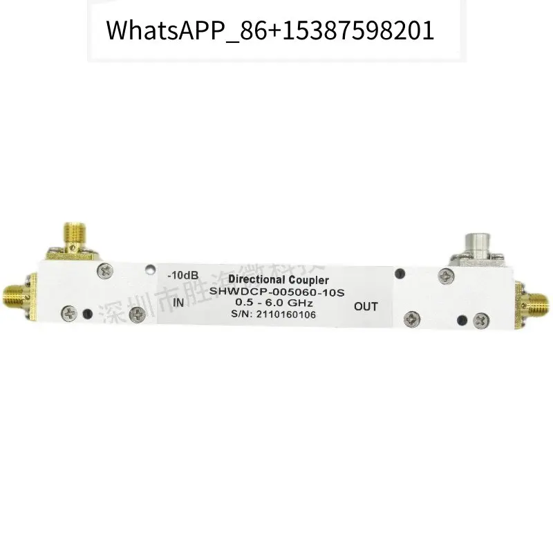 BC 500-6000MHz SMA female RF microwave high index 10dB directional coupler 0.5-6GHz