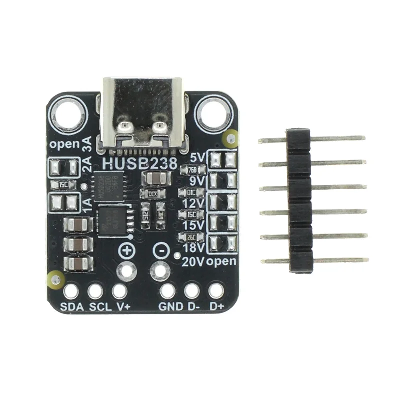 B50B-HUSB238 PD Decoy Module IIC Control Or Fixed Level Output USB Type C PD Sink Functionality