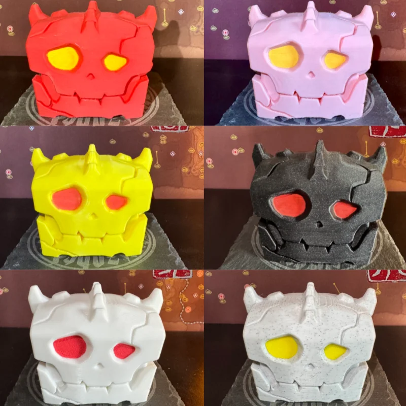 

Poko Bunker 3d Printed Peripheral Magnetic Card Boxes As In-Stock Decorative Items