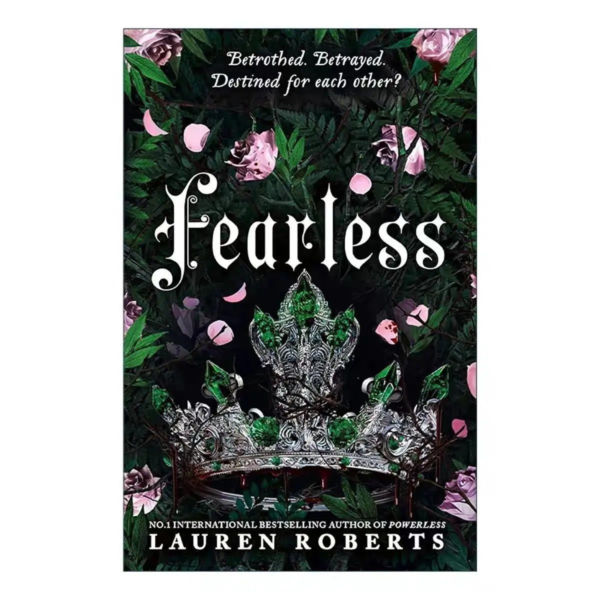 Fearless (The Powerless Trilogy #3) by Lauren Roberts Hardcover Official Fantasy Romance Novel