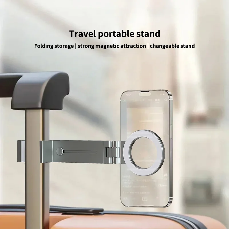 TEUCER TG-1 Magnetischer Autotelefonhalter, Ständer, Magnet, Autohalterung, Unterstützung für Macsafe iPhone 15 14 13 12 Samsung Xiaomi