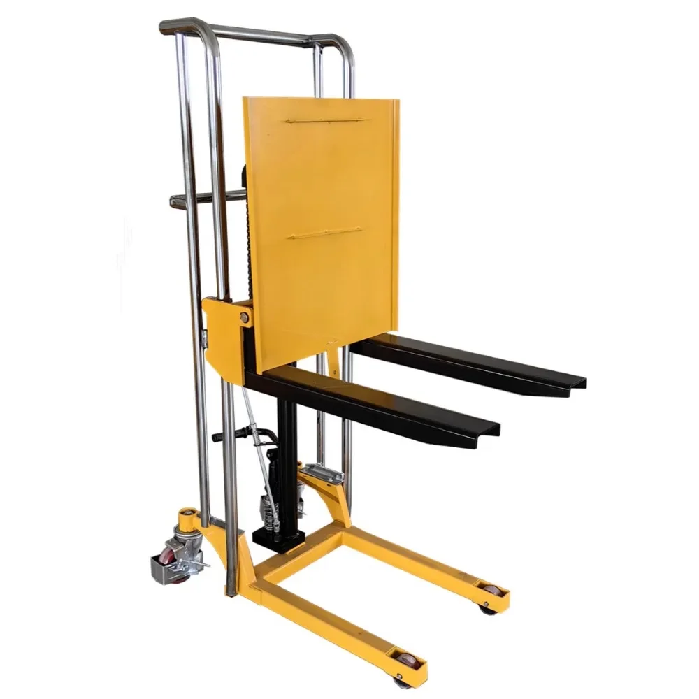 Carretilla elevadora hidráulica eléctrica pequeña con plataforma de elevación de Material de pedal de pie