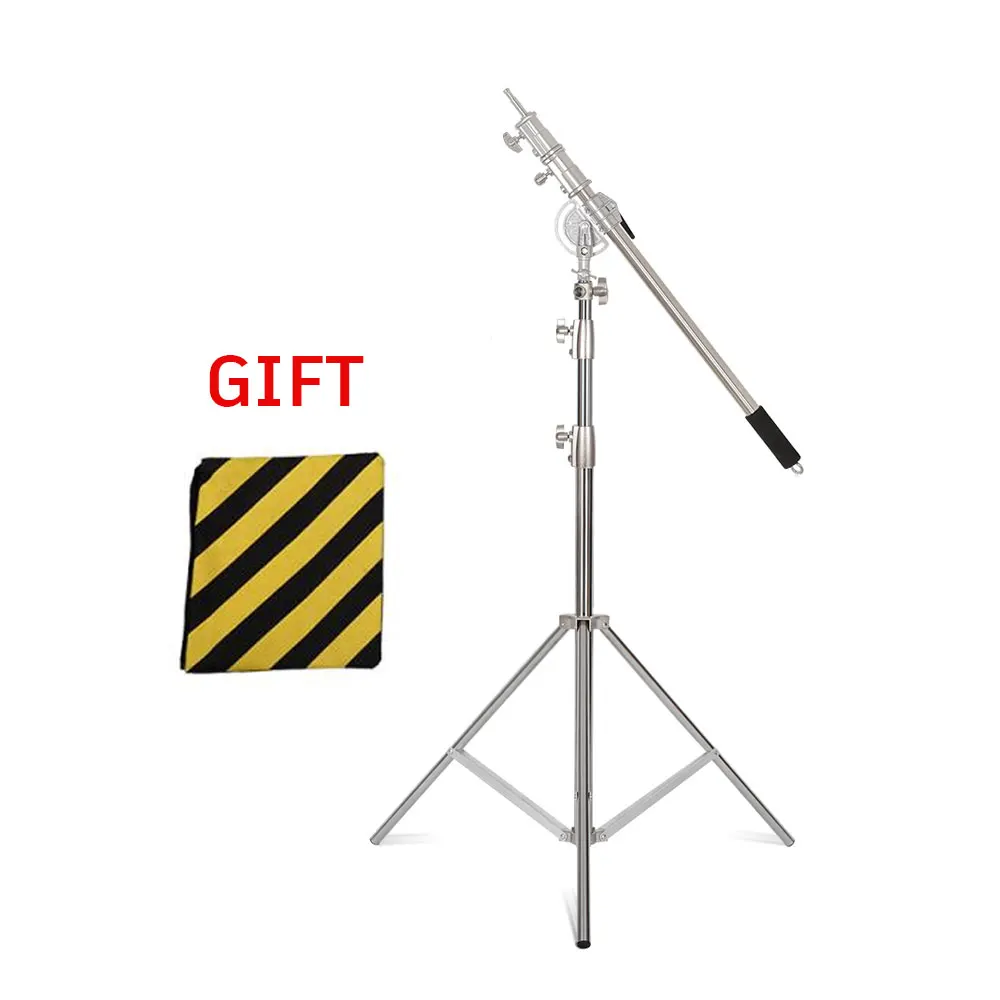 SH 2,8 M Stativ Licht Stehen Heavy Duty Edelstahl Fotografie Studio Unterstützung Last gewicht 10 kg