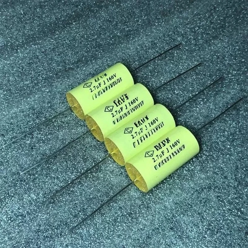 Audio Film Capacitor for HiFi, CJE MPP 2.7UF 160V Non-polar Capacitor  50pcs
