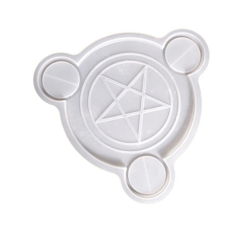 Hexagram Tealight Holder Molds for Making Tealight Holder Gypsum Decorations Dropshipping