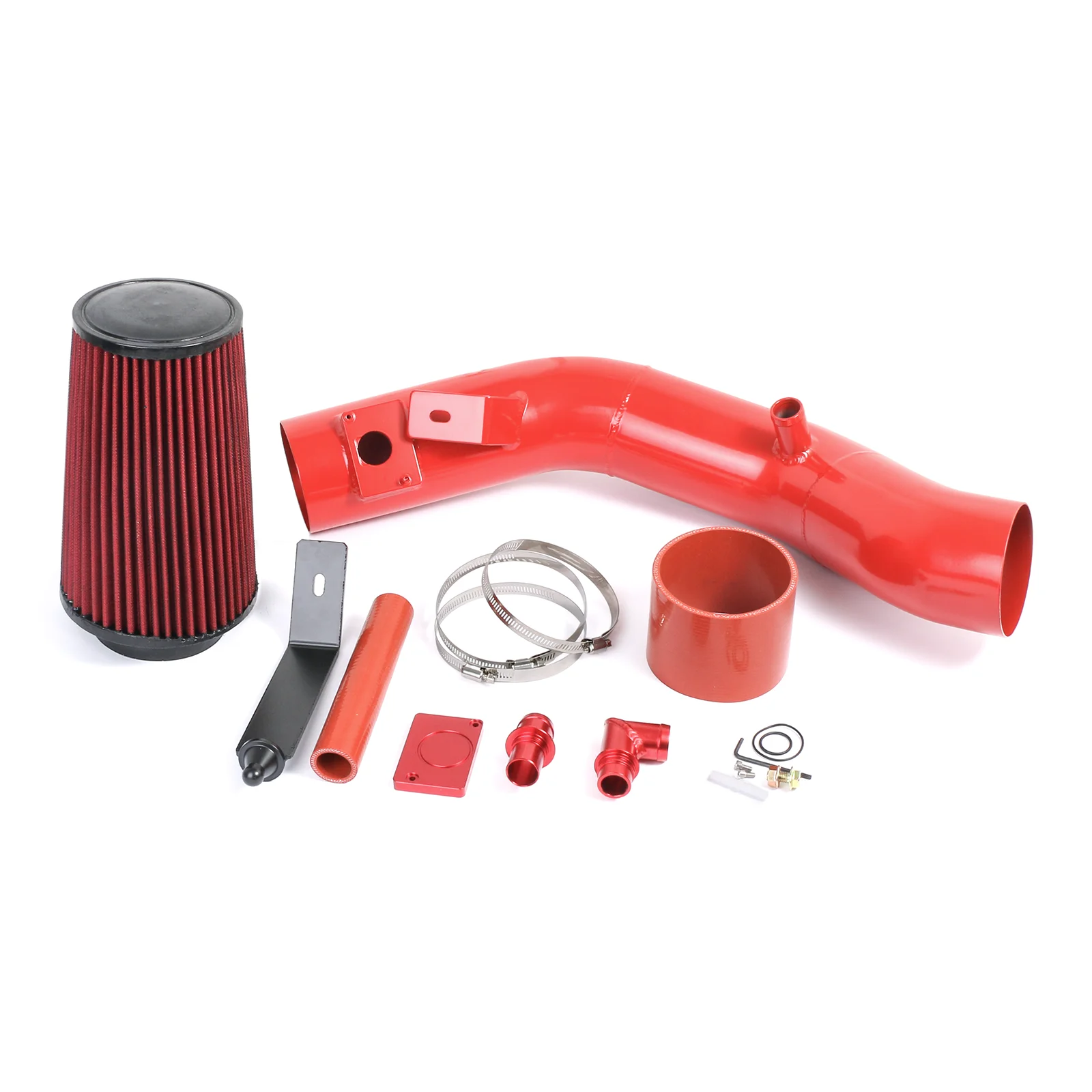 

Oiled Cold Air Intake Pipe Set for Ford Excursion 2003 2004 2005 F250 F350 F450 F550 6.0L Diesel 2003-2007