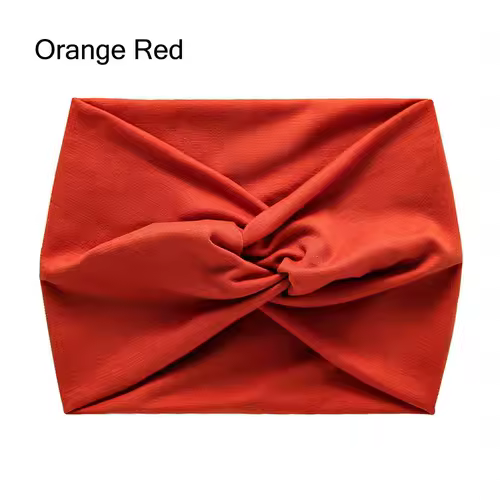 Hair Accessories Twisted Extra Large Thick Wide Headbands Turban Workout Headband Head Wraps for Women - Image 8