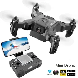 Mini Drone V2 Folding Quadcopter Aerial 4K 1080P HD Camera WiFi FPV Air Pressure Altitude Hold RC Remote Helicopter Kid Toy GIft