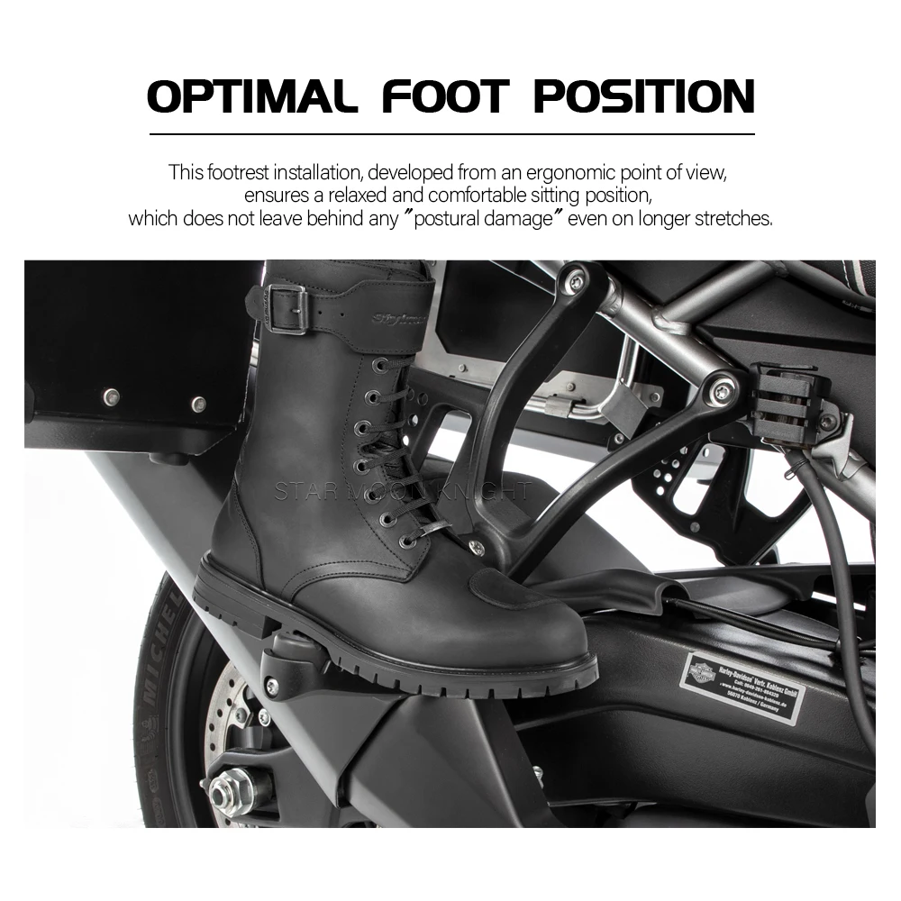 For Pan America 1250 S PA1250 S RA1250 Passenger Footrest Lowering Kit Motorcycle Accessories Relocation Rider Footpeg Lowering
