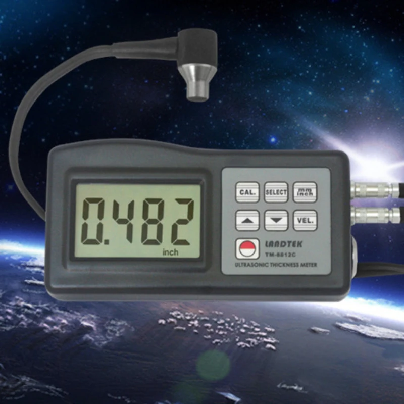 TM-8812 ultrasonic thickness gauge metal thickness measuring instrument gauge thickness meter in stock