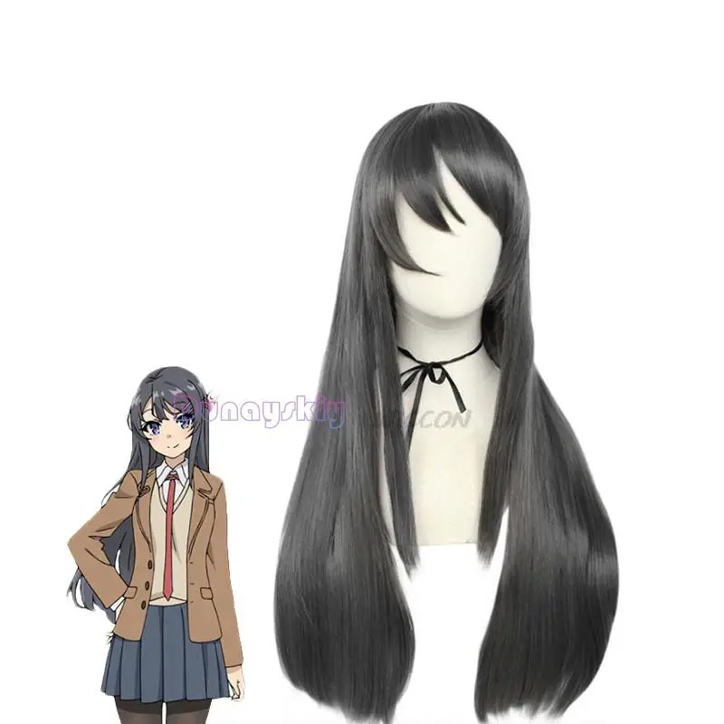 Bunny Girl Senpai Sakurajima Mai Cosplay Costume, Anime Rascal Does Not Repliof, Sexy Bunny, Vêtements de fête imbibés pour femmes