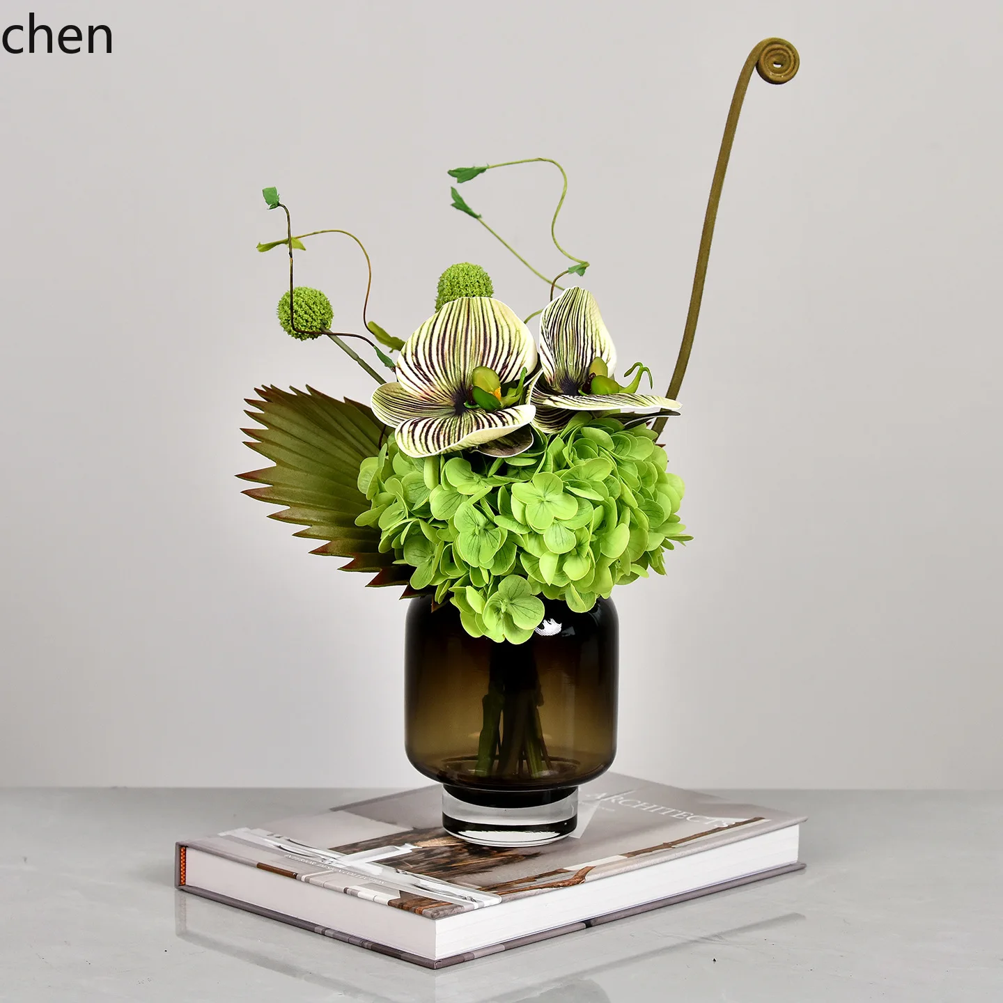 

HYS modern new chinese ancient aesthetic decoration artificial flower finished product soft decoration matching