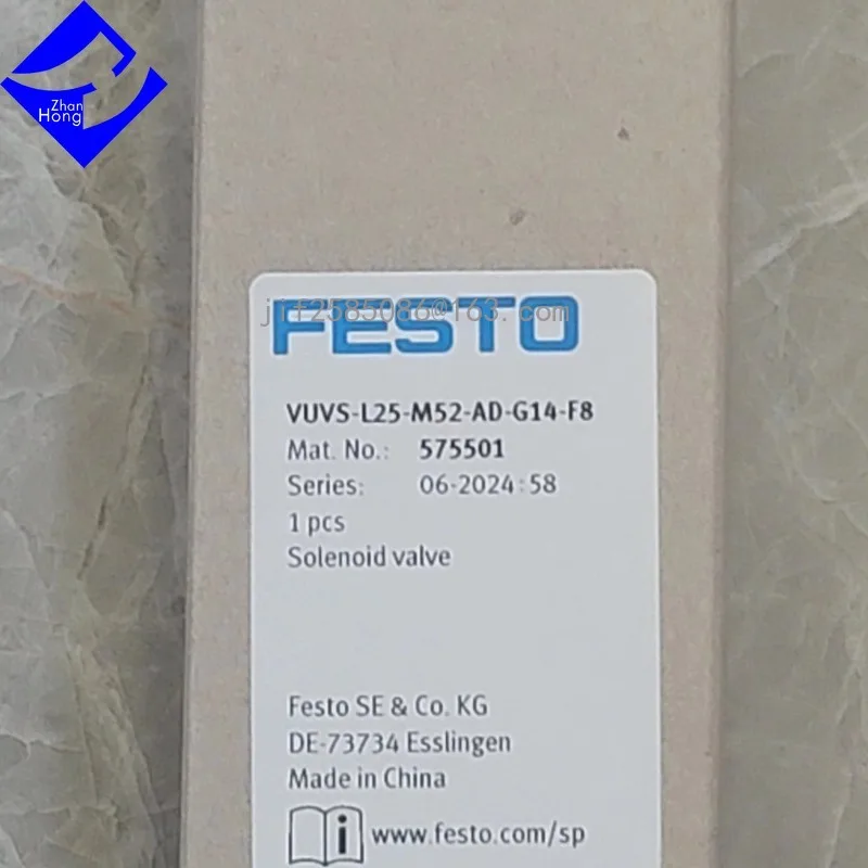 FESTO 575501 VUVS-L25-M52-AD-G14-F8 Genuine Original Special Offer, All Series Available, Price Negotiable