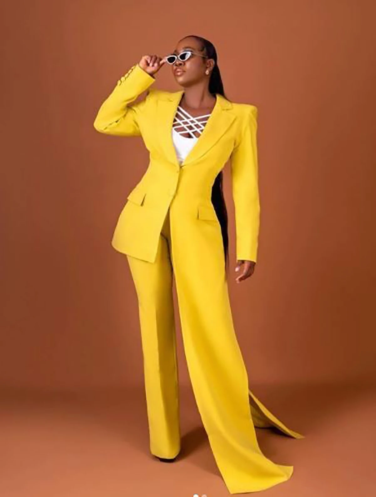 Designer Candy Color Mother Of The Bride Pant Suits Formal Office Female Suit Lady Blazer Wear Prom Party Business Outfits