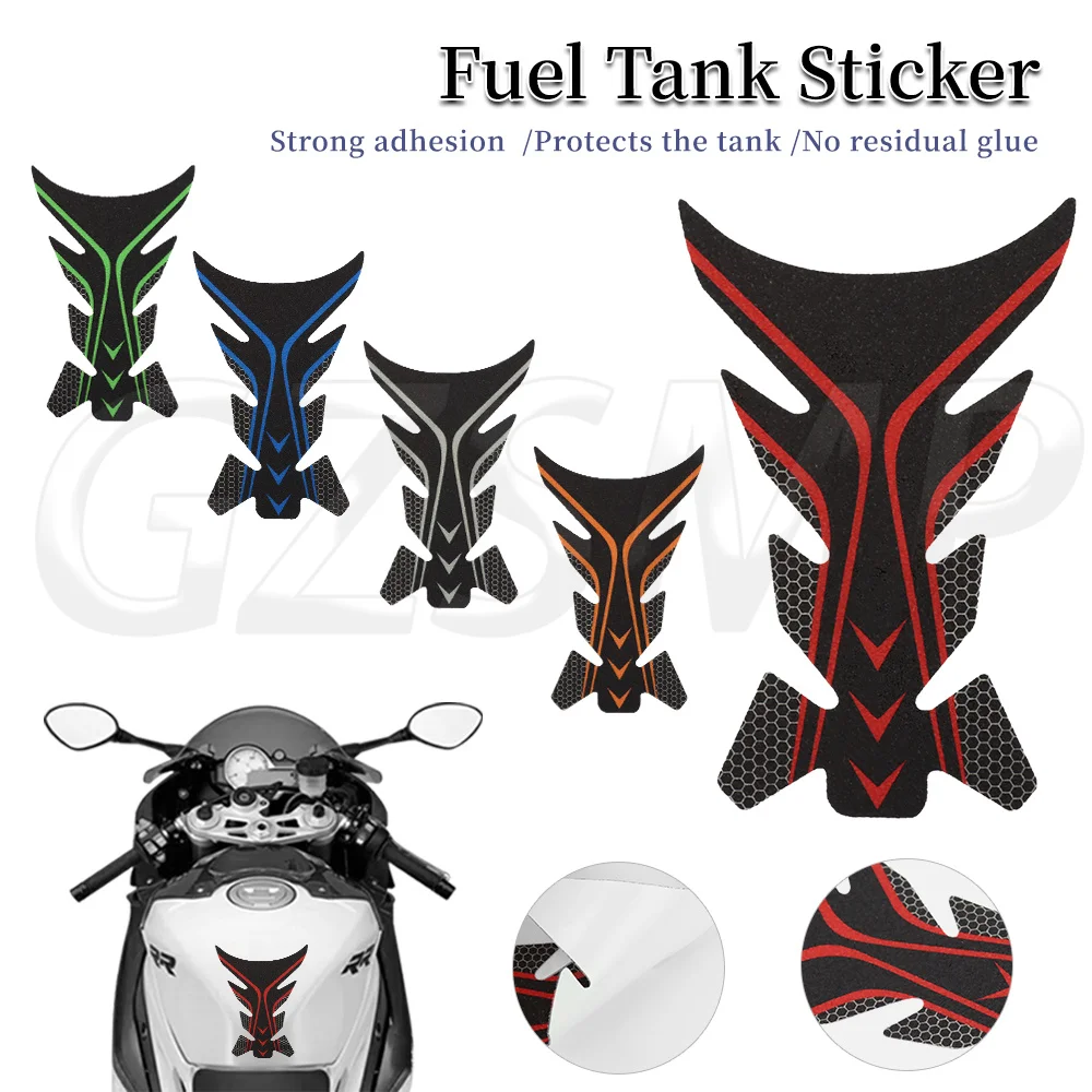 Motorcycle Fuel Tank Pad Sticker Oil Gas Cap Cover Decal Fit For Honda Suzuki Ducati Yamaha YZF Kawasaki NINJA400 Versys650 Z900