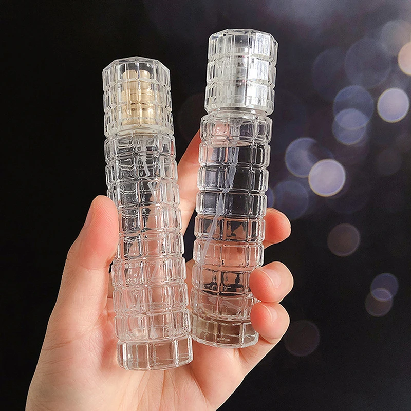 

30/50ml Perfume Empty Bottle Portable Large Capacity Container Fine Pressing Glass Empty Bottle To Fill Spray Refillable Bottle