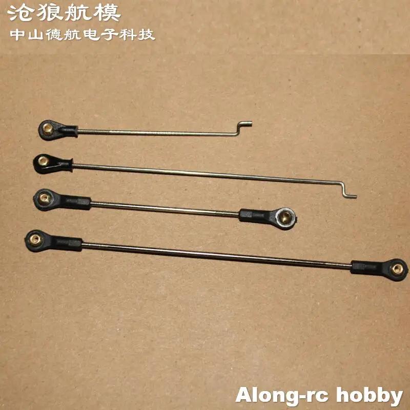 RC Vliegtuig Vliegtuigen Reserveonderdeel-5 stuks Stuurkogelgewricht met Stangkop Servo Linkage Duwstangkop voor RC Modellen Boot