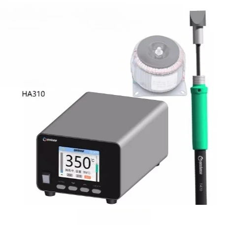 HA310_470 350W Linear Transformer High Power Constant Temperature Soldering Station 110V/220V with C470-10D Soldering Iron Tip