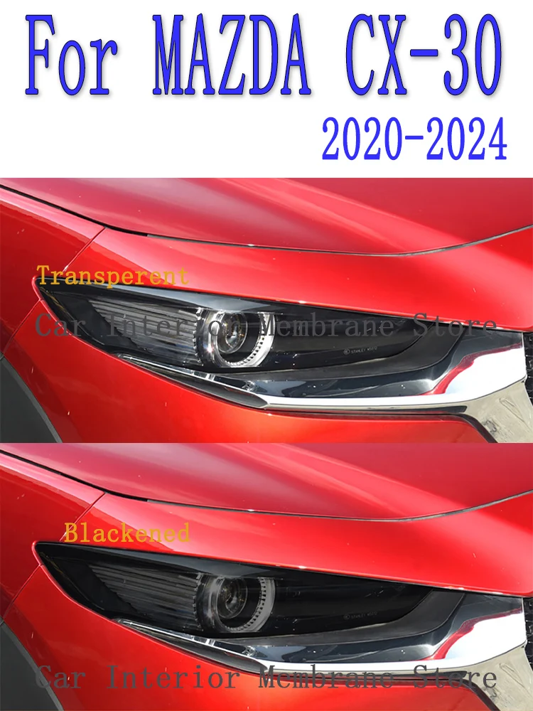 

For MAZDA CX30 CX-30 2022 Gearbox Panel Navigation Screen Automotive Interior TPU Protective Film Cover Anti-Scratch Sticker