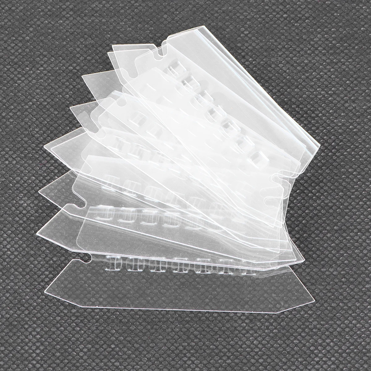 100 шт., пленка для индексной этикетки, прозрачные гладкие подвесные вкладки для офисной организации, этикетки для папок с файлами, подвесные вкладки для папок с файлами