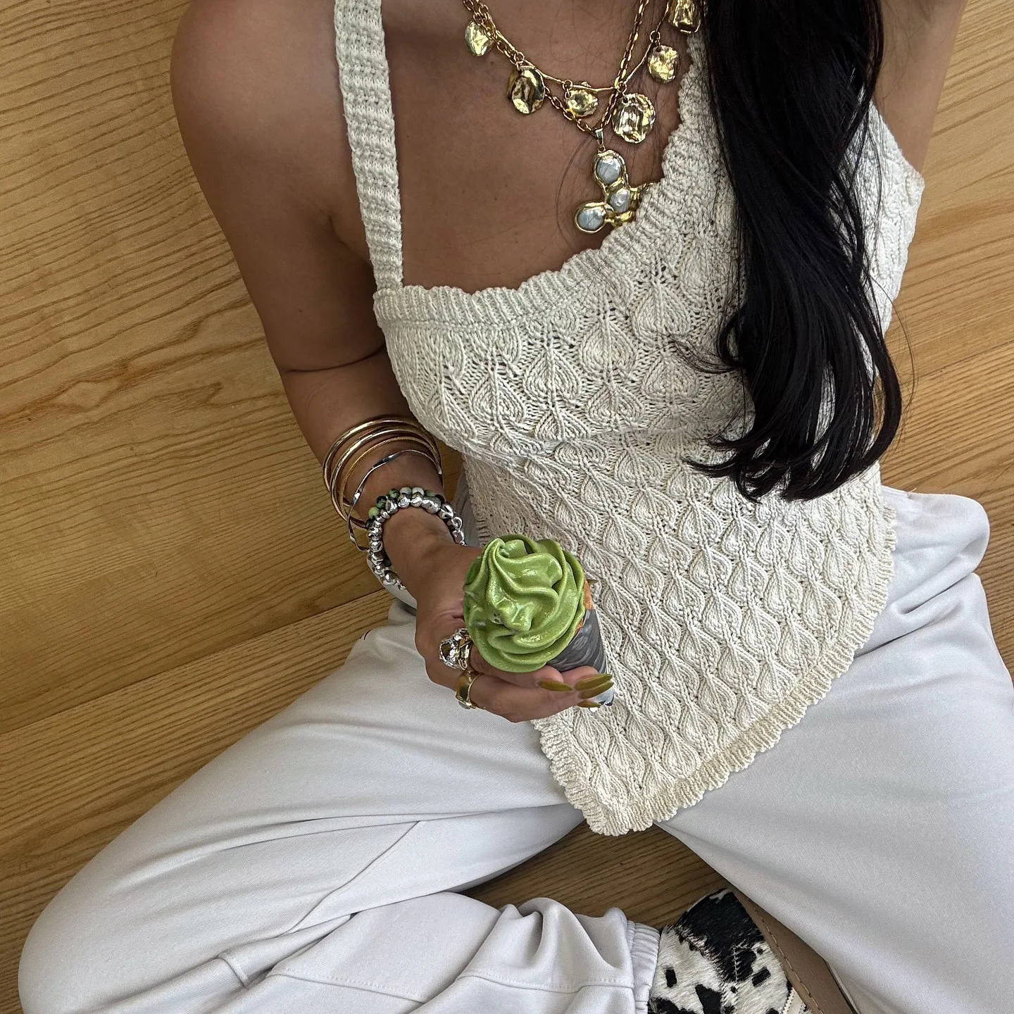 

2026 Sexy Y2K Irregular Knitted Suspender Vest Women's Summer Inner Design Top