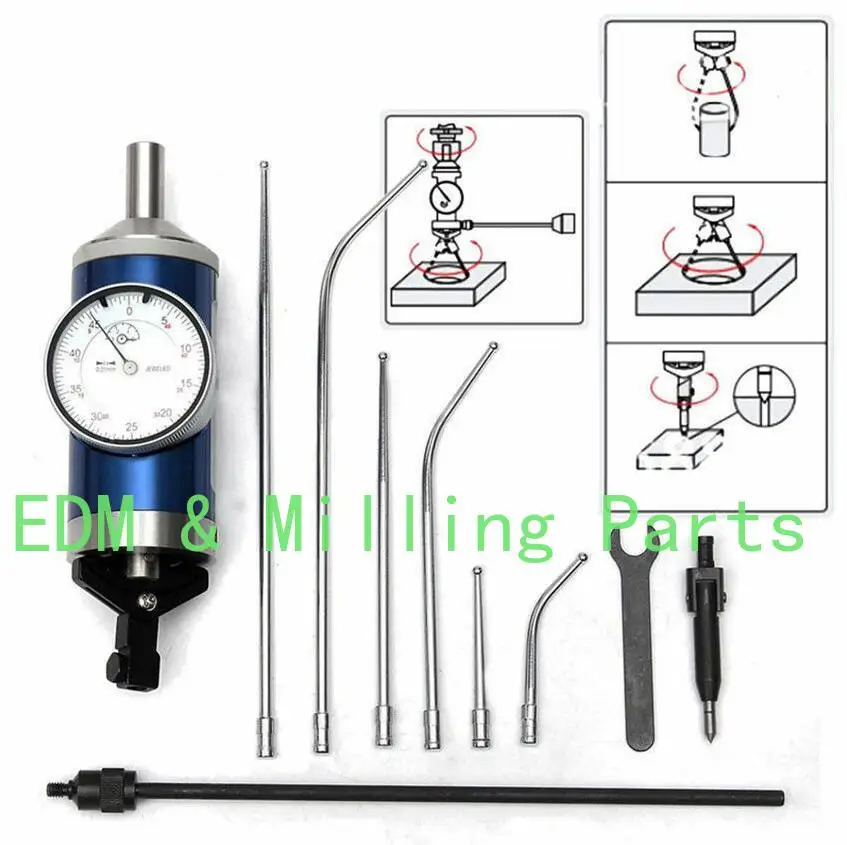 CNC Coaxial Centering Indicator Co-Ax Precision Milling Machine Test Dial or Stylus For Bridgeport Mill Part