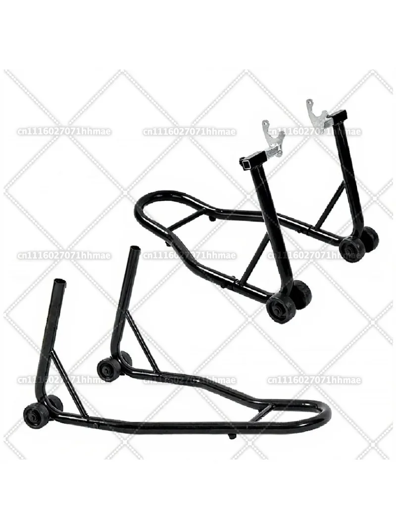 Motorcycle Stand Front&Rear Wheel Stand Auto Wheel Support Frame Full Set Tire Repairing Tool  for Motorcycle Repair Purpose