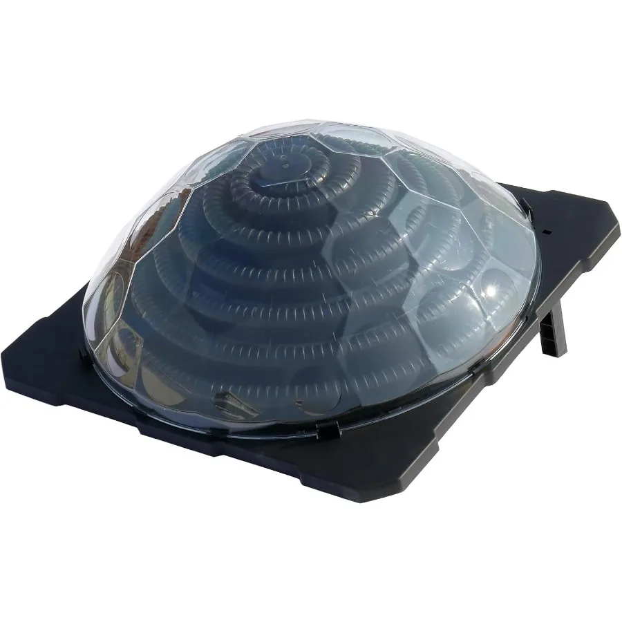 

Солнечный обогреватель для бассейна VINGLI над землей, куполообразный, солнечный обогреватель для бассейна, контурная нагревательная катушка для бассейна, 1 упаковка, эффективность синего цвета