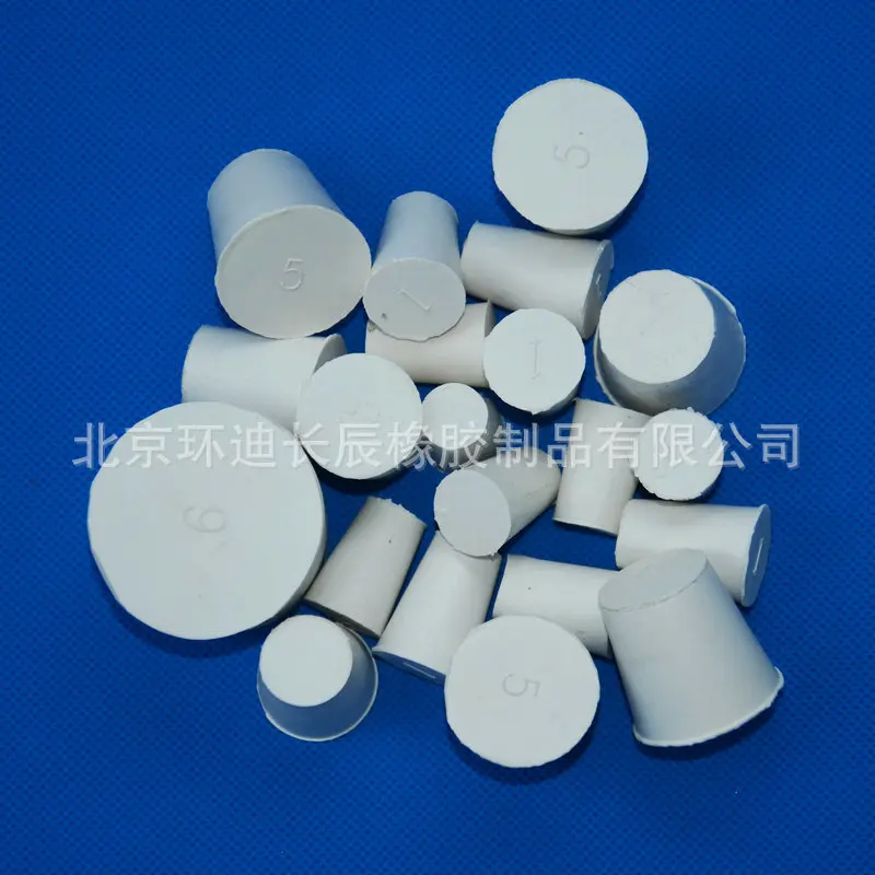 

18pcs Rubber Stoppers Tapered Lab Plugs Sealing Stopper For Test Tubes Experimental Bottles Assorted Sizes 000# 0# 2# 4# 6# 8#