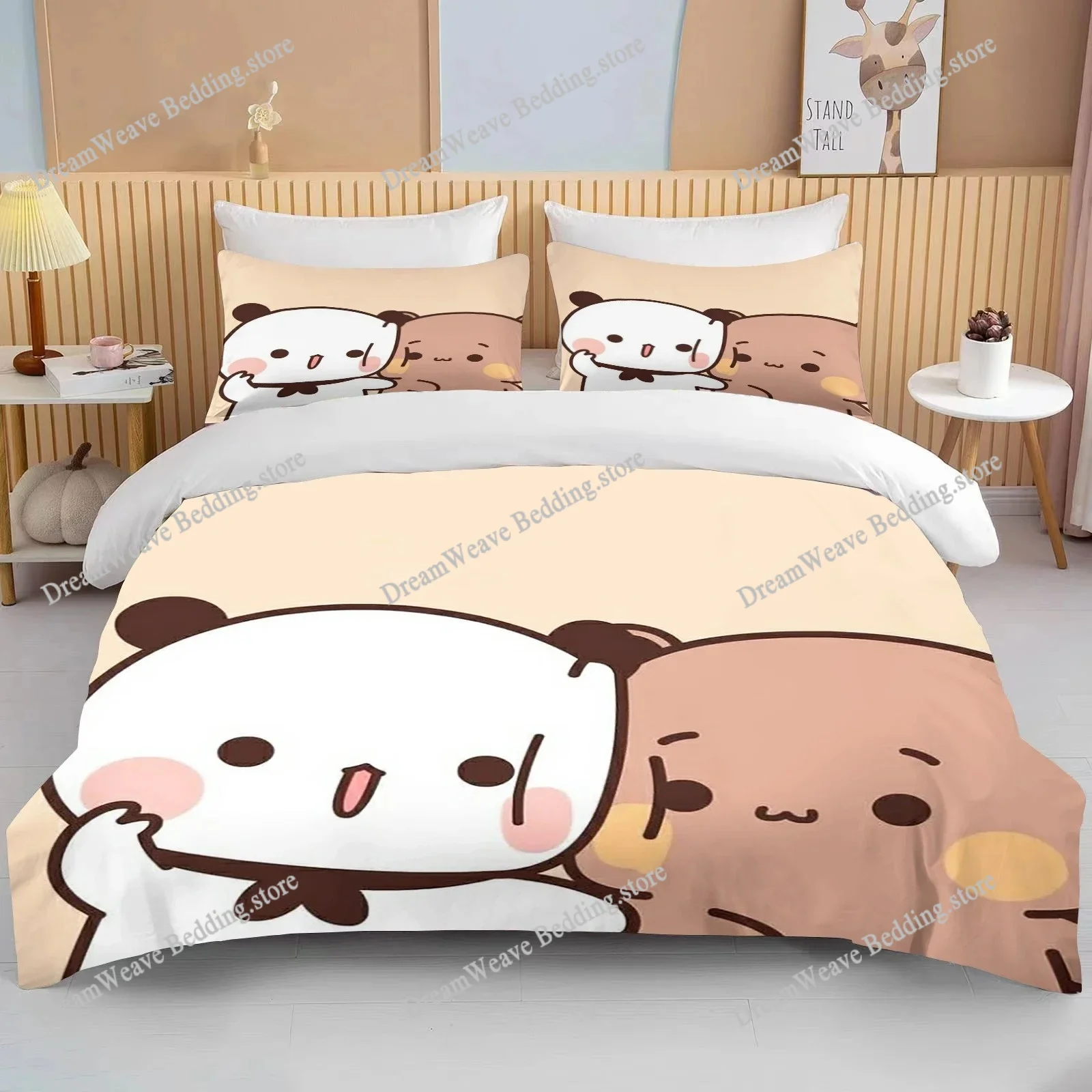 3D Print Duvet Cover Bubu Dudu Pattern Quilt Covers For Children Single Twin Queen King Bedding Set Home Textile Luxury Gift9639