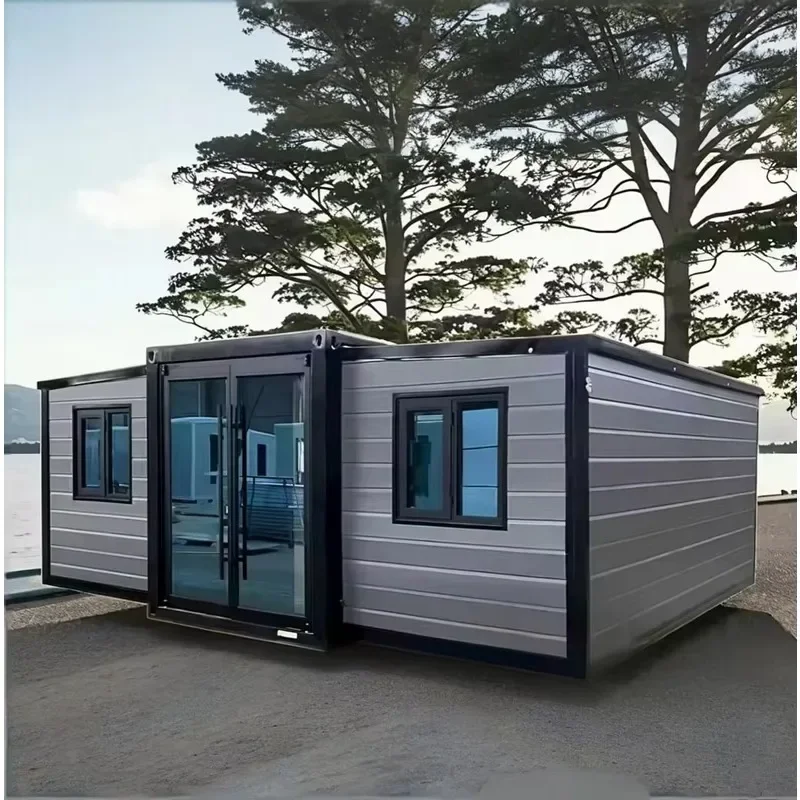 منازل حاويات قابلة للتوسيع مخصصة رائجة البيع مناسبة للفنادق السكنية ومنازل الحاويات الجاهزة